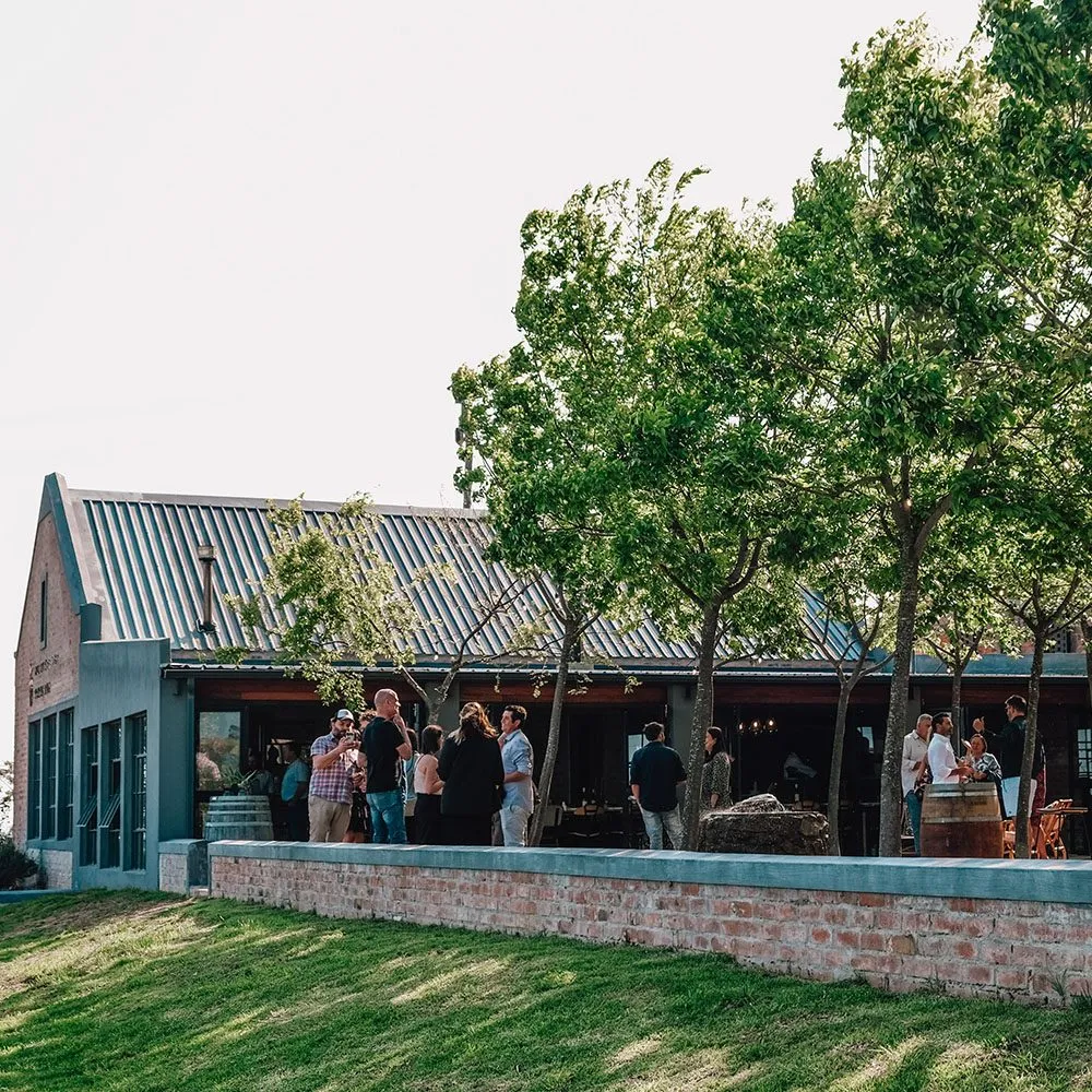 Guests at Karibi wine estate, Stellenbosch
